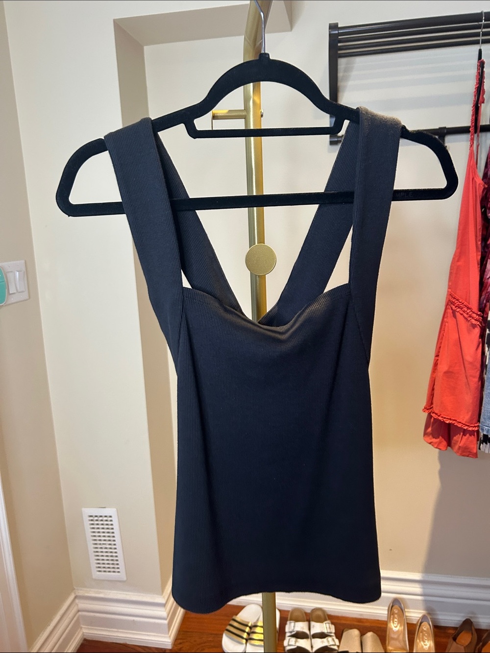 Anthrologie Tank top (back crisscross)